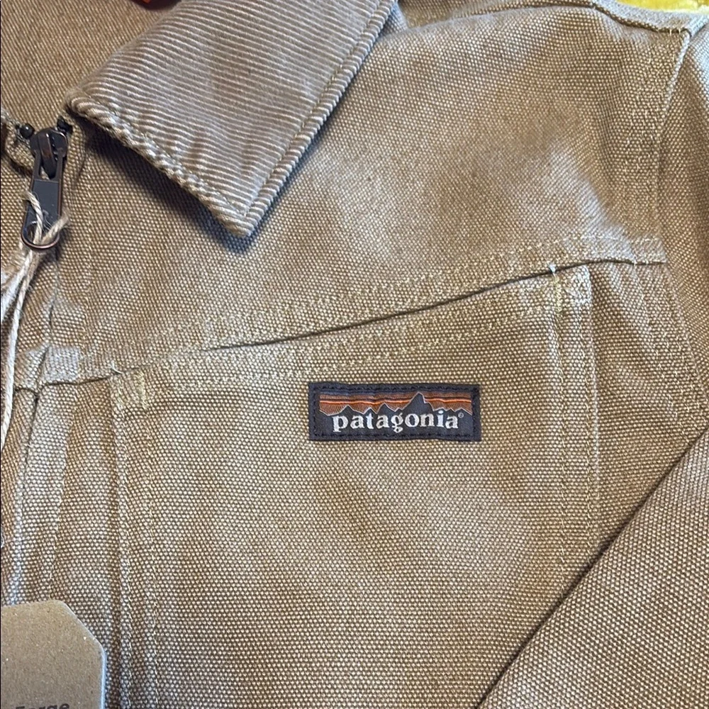 Patagonia Tan Lightweight Women’s Iron Forge Hemp Canvas Ranch Jacket - Picture 4 of 9